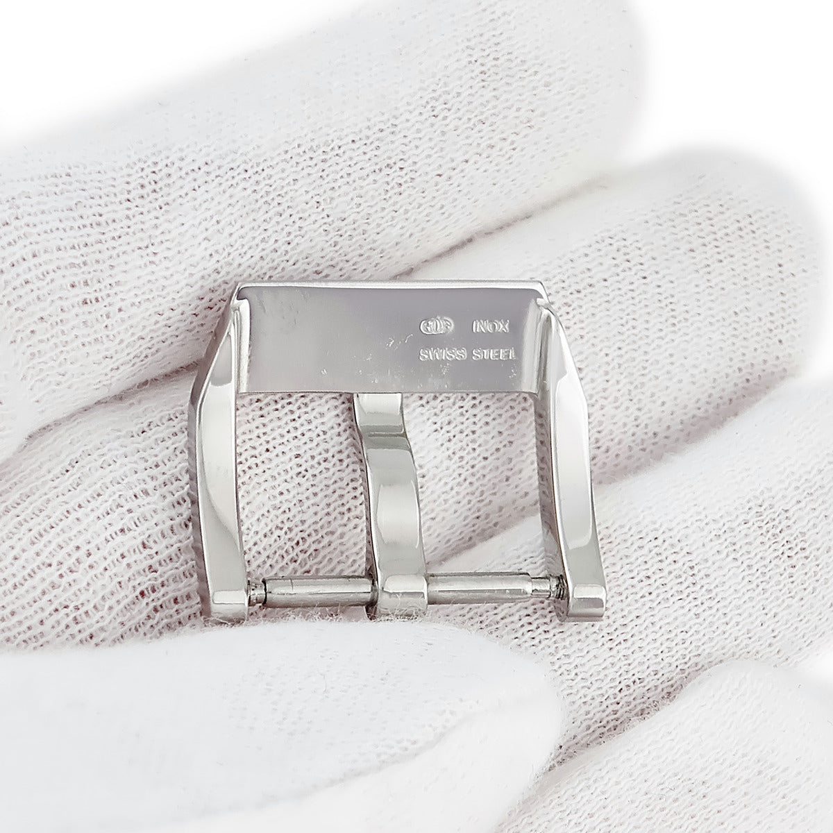 IWC IWC 純正 シルバー ステンレススチール 腕時計パーツ 尾錠 18mm幅