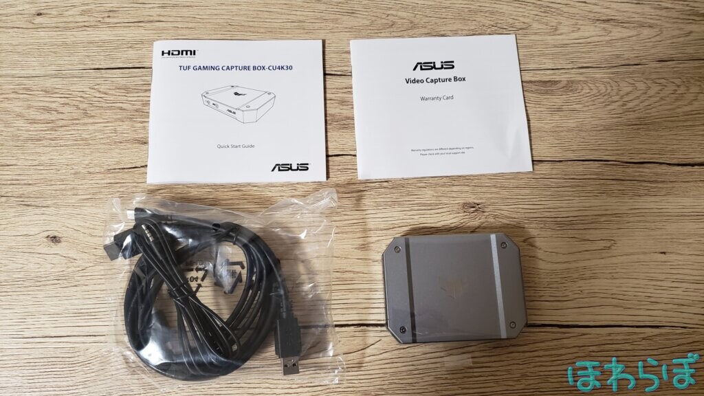 ASUS初】外付けキャプチャーボード CU4K30【実機使用レビュー】 | ほわらぼ