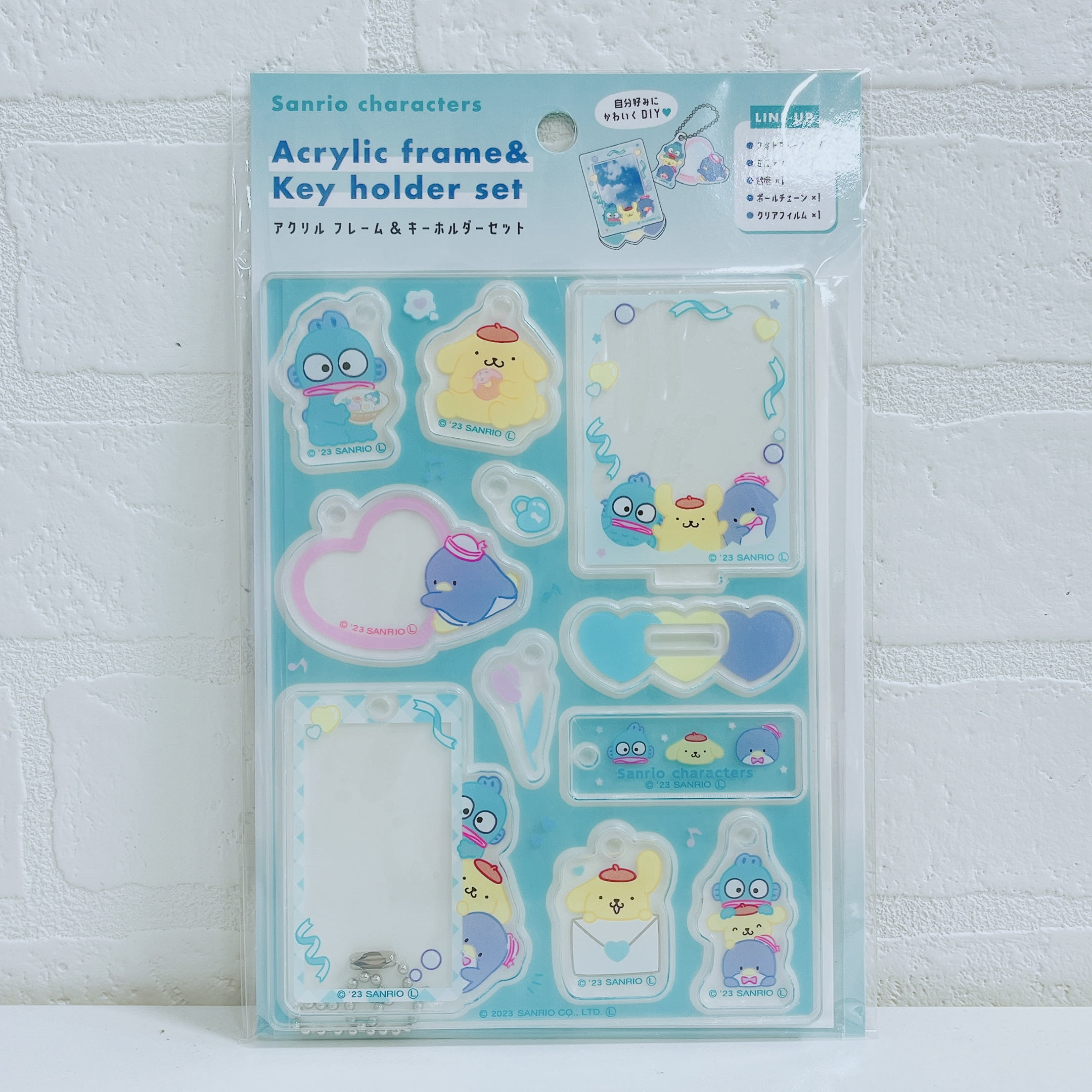 サンリオ アクリルフレーム＆キーホルダーセット｜ハンギョドン