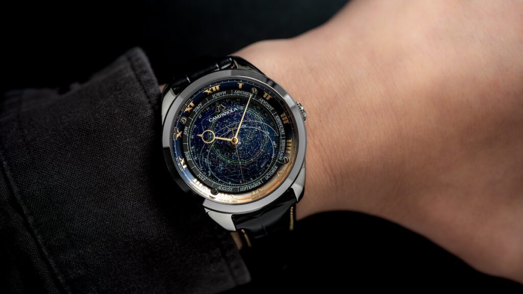 明け方を表現した特別な星座盤腕時計｜限定200本のコスモサイン