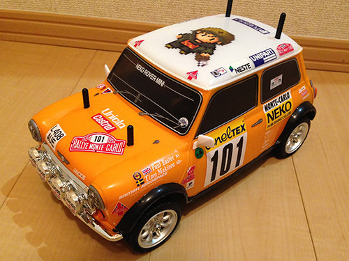 ラジコン制作：ミニクーパー '94 モンテカルロ(M-05シャーシ)を作り