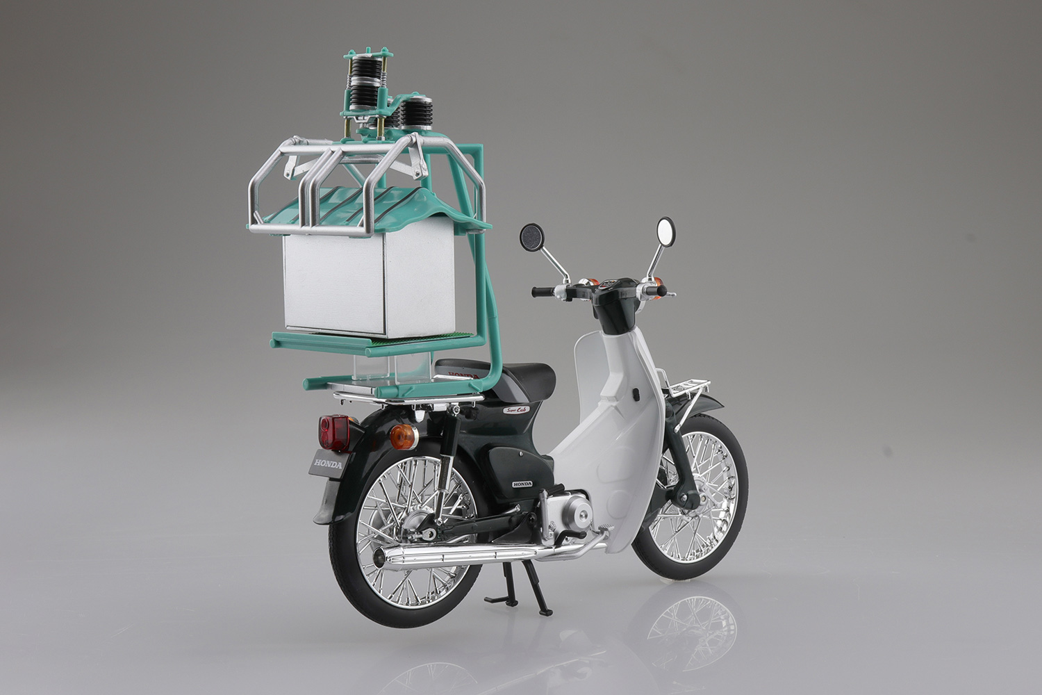 未開封)アオシマ スーパーカブ50 1/12 ダイキャストモデル AOSHIMAから