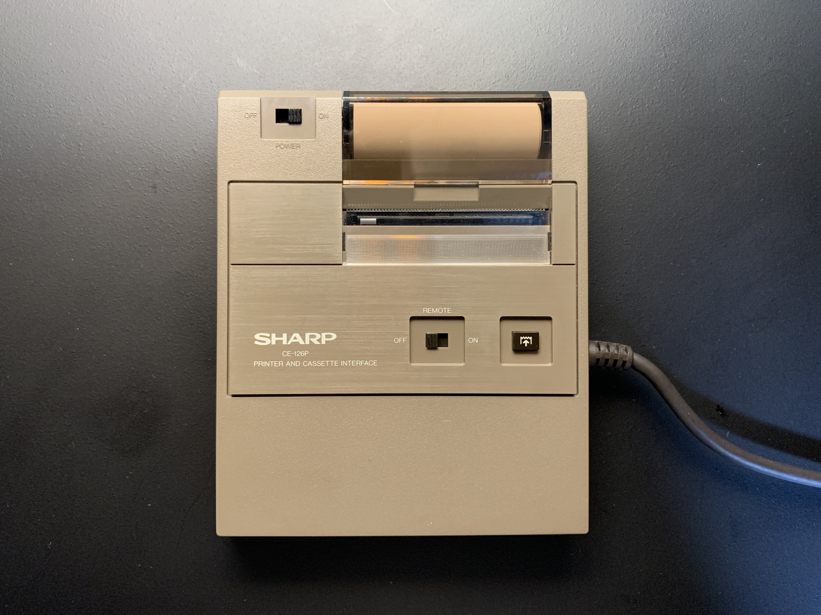 SHARP CE-126P の使い方