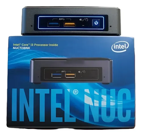 Mini Pc Intel Nuc7i3bnk I3-7100u 8gb Ssd 256gb + Win 11 Pro 19v