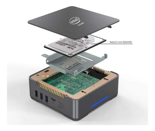 Mini Pc, Windows 11, Intel Nuc Quadcore 2,90 Ghz, 8g Ram 256 127