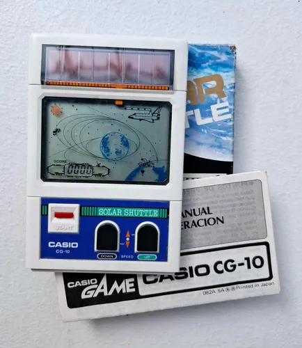 Consola Casio Solar Shuttle Cg-10 Videojuego | MercadoLibre