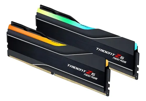 Memória RAM Trident Z5 NEO RGB preto 32GB 2 G.Skill F5
