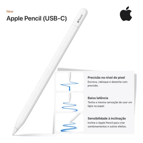 Apple Pencil Usb-c Original Lacrada Garantia 1 Ano A3085 New