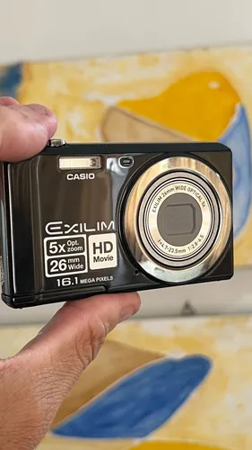 Câmera Casio Exilim Ex-zs6 Com 16.1 Megapixel Preto | MercadoLivre