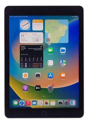 Ipad Pro (1ª Geração), A1674, 9.7 , 128gb, Touch Id + 4g Prateado