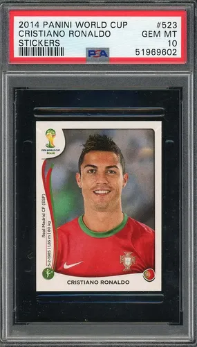 Cristiano Ronaldo 2014 Panini World Cup Cromos Tarjeta 523 P