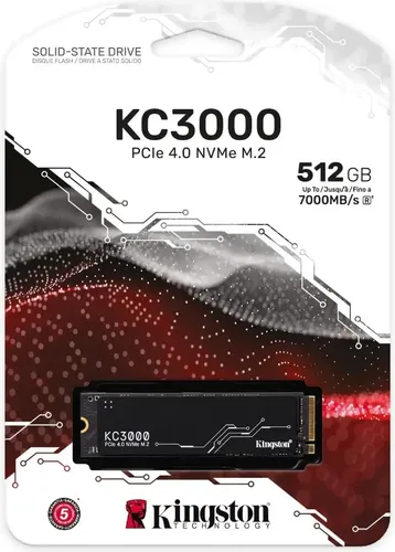 Ssd Kingston Kc3000 512gb M.2 2280 Nvme Pcie 4.0 Skc3000s | Frete