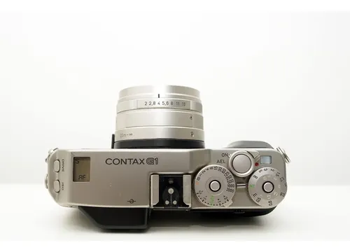 Câmera Analógica Contax G1 + Lente Carl Zeiss Planar 45mm F2