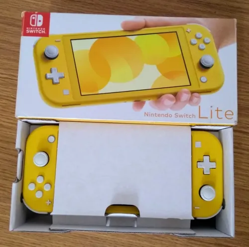 Nintendo Switch Lite 32gb Novinho E Completo Com 1 Cartucho