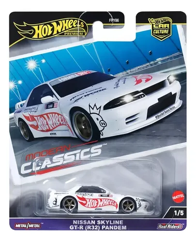 Hot Wheels 2025 Car Culture Nissan Skyline Gt-r (r32) Pandem