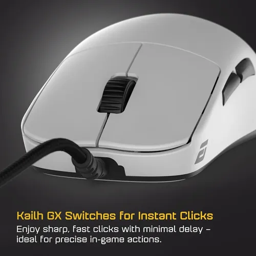 Rato De Jogos Endgame Gear Op1 8k V2, 30k Dpi - Blanco | Frete grátis