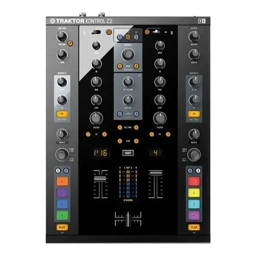 Misturador Dj Traktor Kontrol Z2 Native Instruments Cor Preto