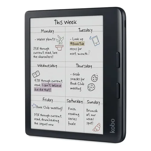 Ebook E-reader Kobo Libra Colour 7pol 32gb Audiolivro colorido