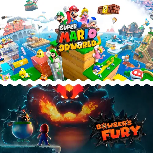 Jogo Super Mario 3D World + Bowser's Fury Nintendo Switch | Frete