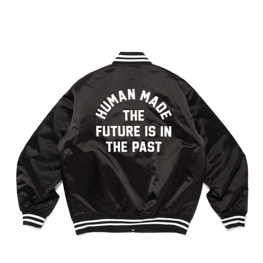 Human Made Nylon Stadium Jacket Black | Stylish & Durable