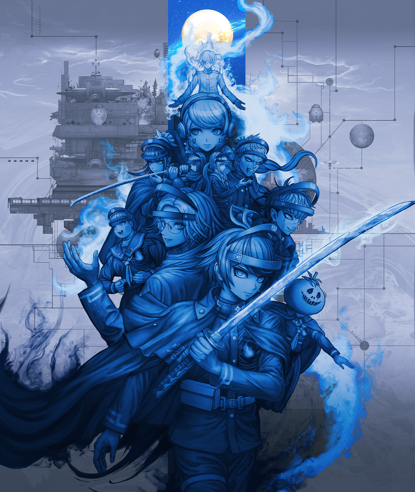 HUNDRED LINE -最終防衛学園-』好評発売中