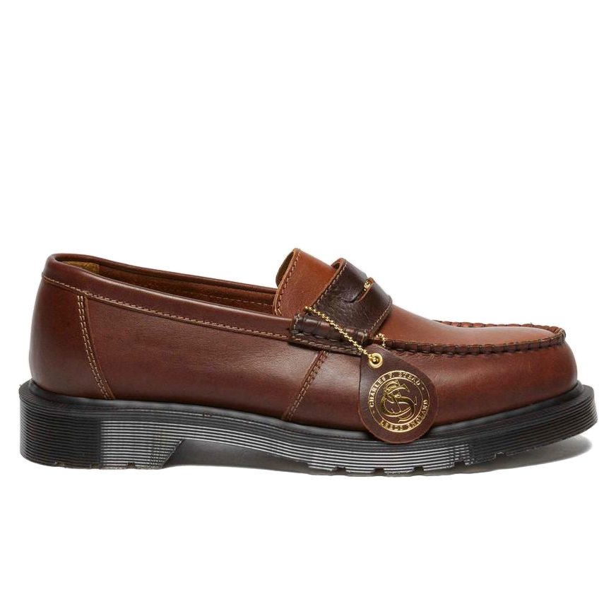 Dr. Martens Penton Classic Calf Penny Loafer - Polo Brown