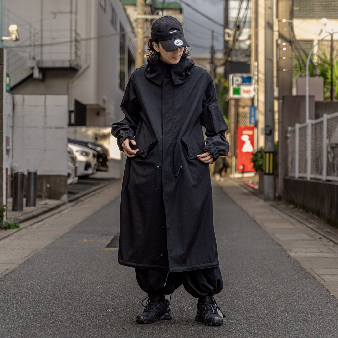 YOHJI YAMAMOTO ギャバジンモッズコート | HUES 福岡セレクトショップ