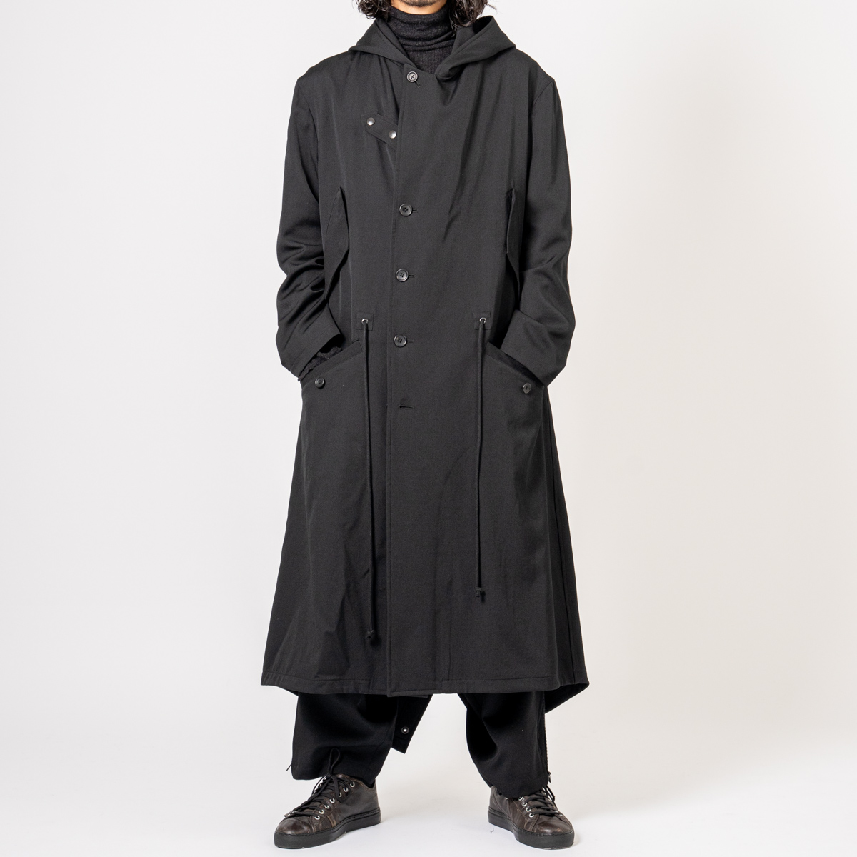 YOHJI YAMAMOTO HOOD PEAK MODS COAT | HUES 福岡セレクトショップ
