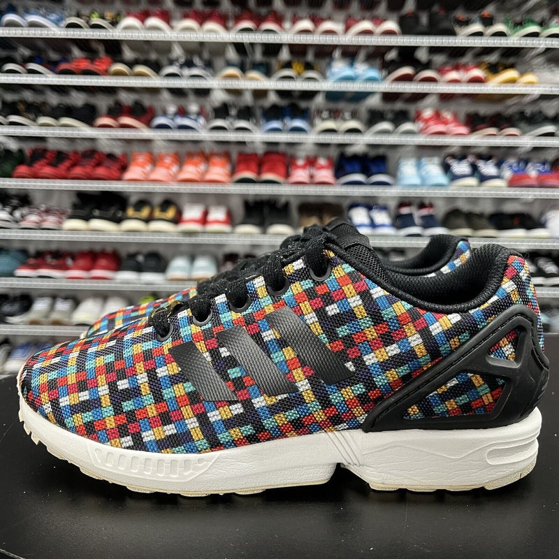 Adidas Zx Flux Torsion Running Shoes Rainbow S77907 Size 5 | Hype