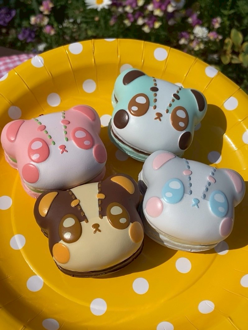 マシュロマカロン〈原宿ベア〉 – i-BLOOM SQUISHY OFFICIAL SHOP