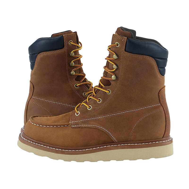 Women's Lightweight Leather Work Boots - Goodyear Welted