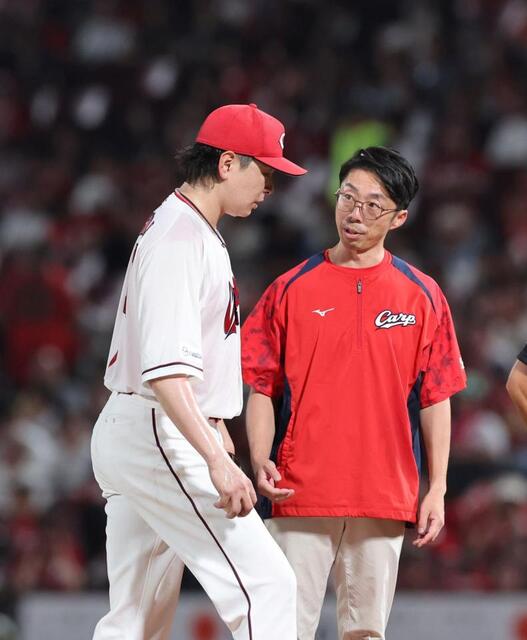 広島・大瀬良が“怪投” 三回までに自己ワーストの6四球も無安打無失点