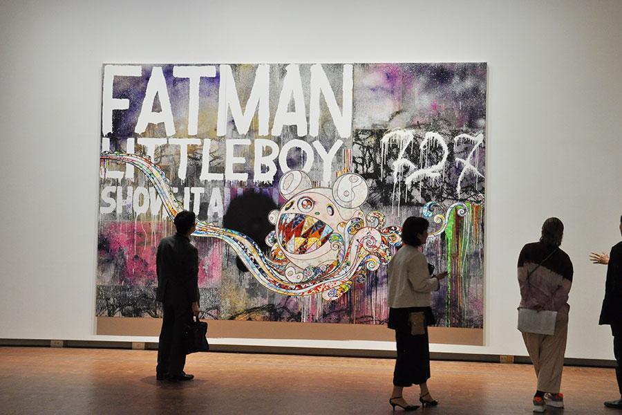 4.5mの大スケール！「村上隆」国内初公開作品に奈良美智、アンディ