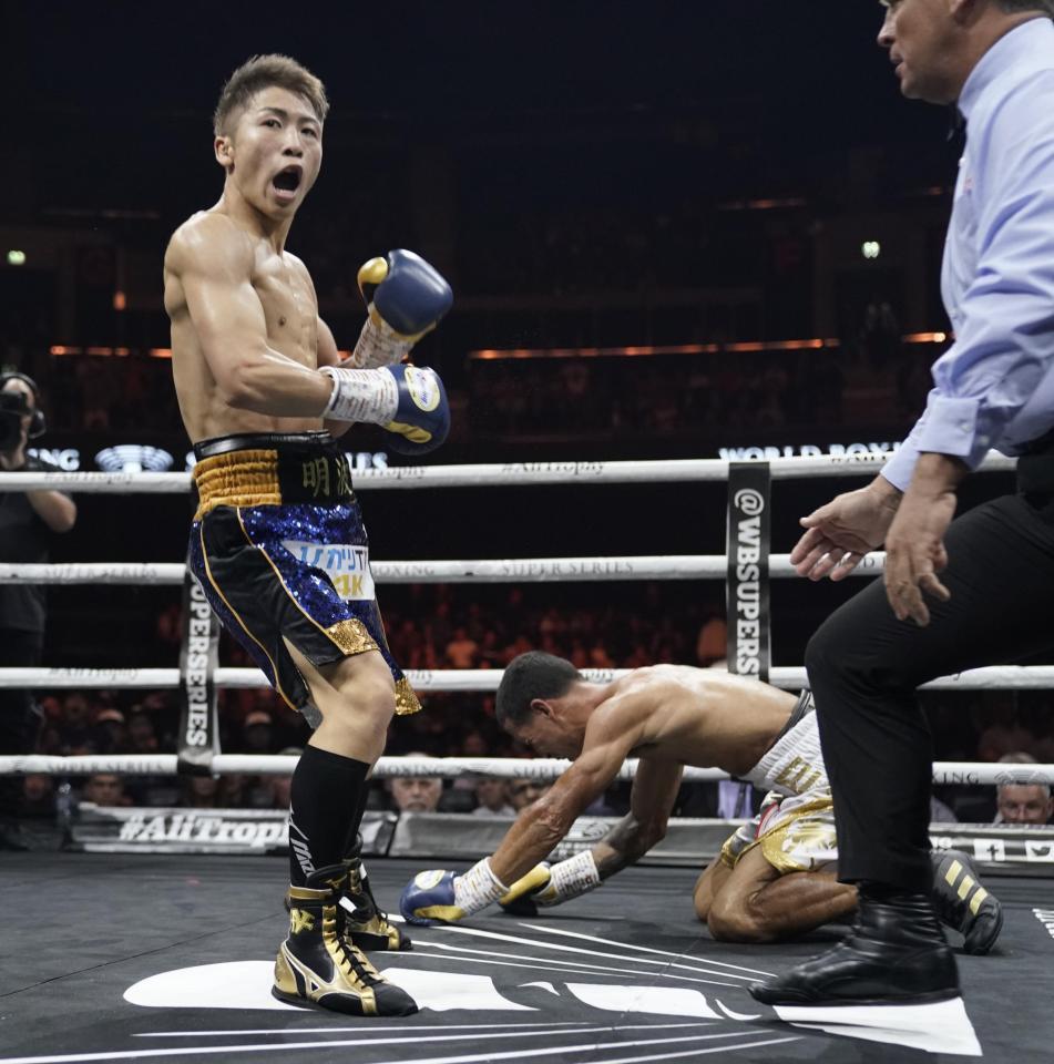 井上尚弥2回KO圧勝！ロドリゲスとの全勝対決で戦りつのKO劇