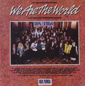 USA For Africa – We Are The World – Vinyl (LP, Album, Stereo