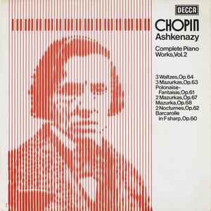 Chopin, Ashkenazy – Complete Piano Works, Vol.2 – Vinyl (LP
