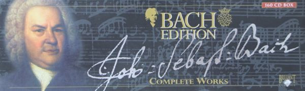 ⭐︎Bach Edition Complete Works 160 CD Box Bach: Complete Edition