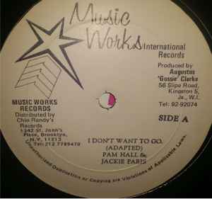 Pam Hall & Jackie Paris – I Don't Want To Go – Vinyl (12