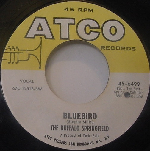 The Buffalo Springfield – Bluebird / Mr. Soul – Vinyl (7