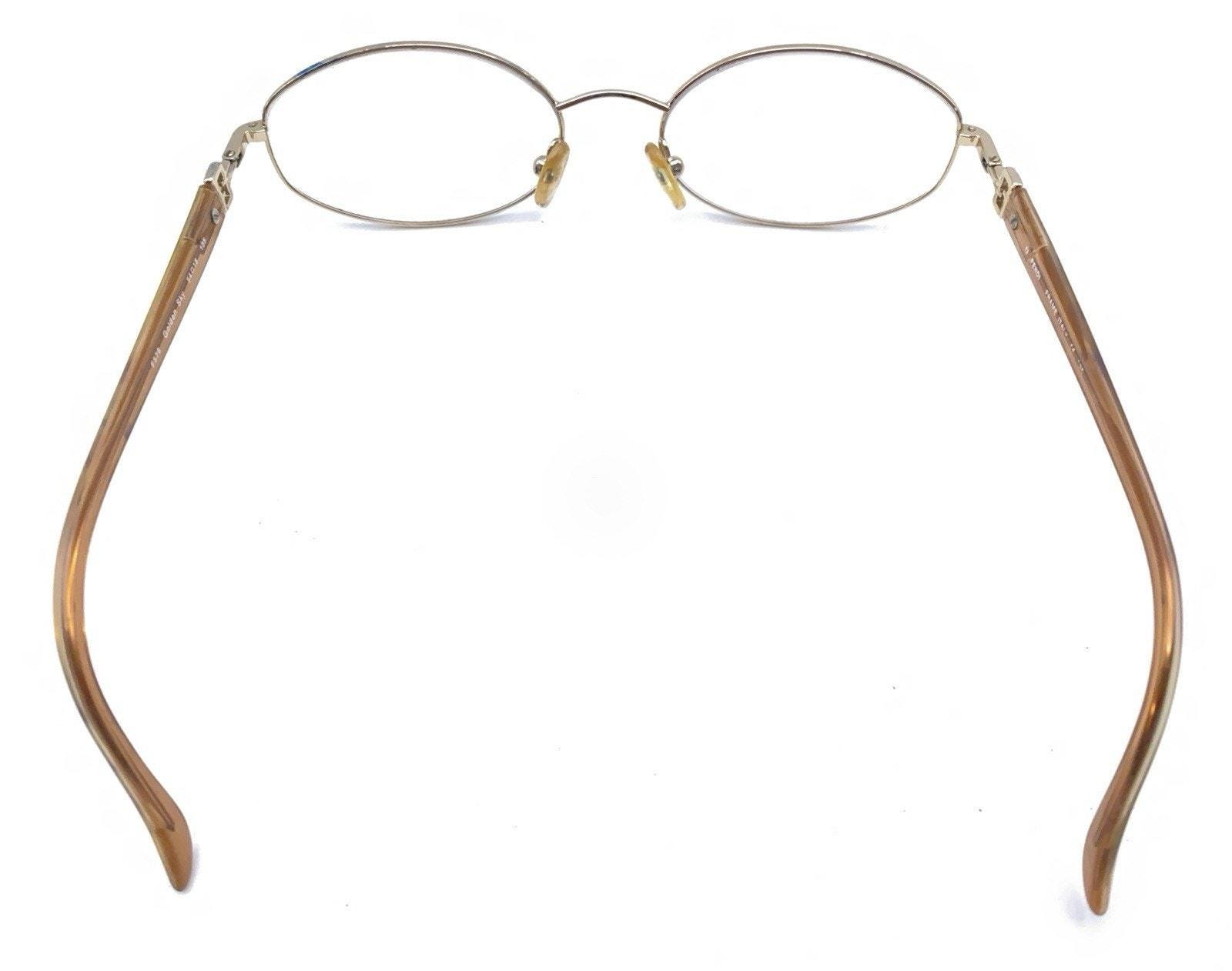 フェンディ F576 ゴールデンスカイ ゴールド オーバル メガネフレーム