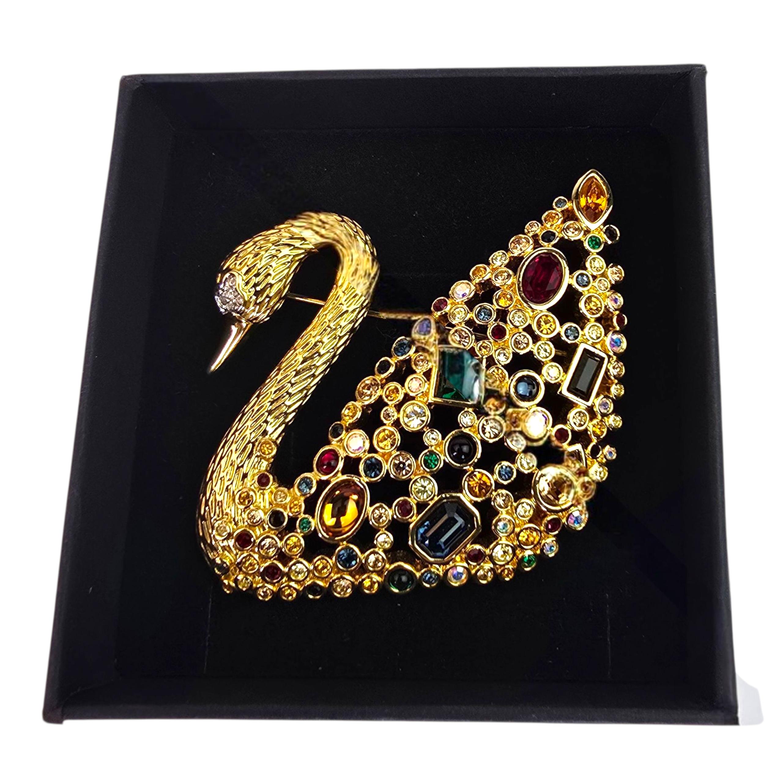 ヴィンテージ 1995 スワロフスキー SCS メンバー 100 周年記念 スワン