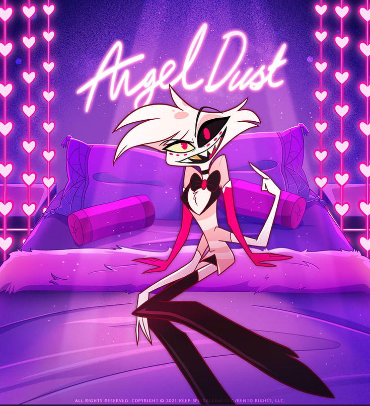 Angel dust hazbin hotel poster - Etsy 日本