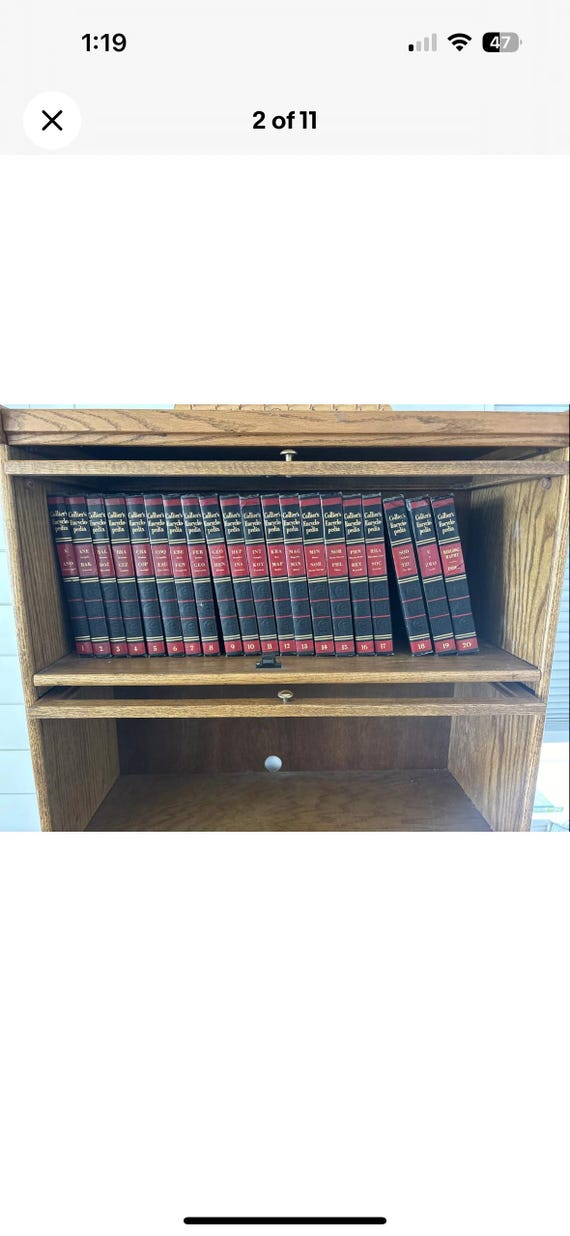 Collier's Encyclopedia (20 Volume Set) COMPLETE SET - Etsy