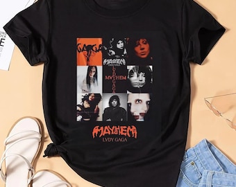 レディー・ガガ ツアー 2026 シャツ、レディー・ガガ グラフィック