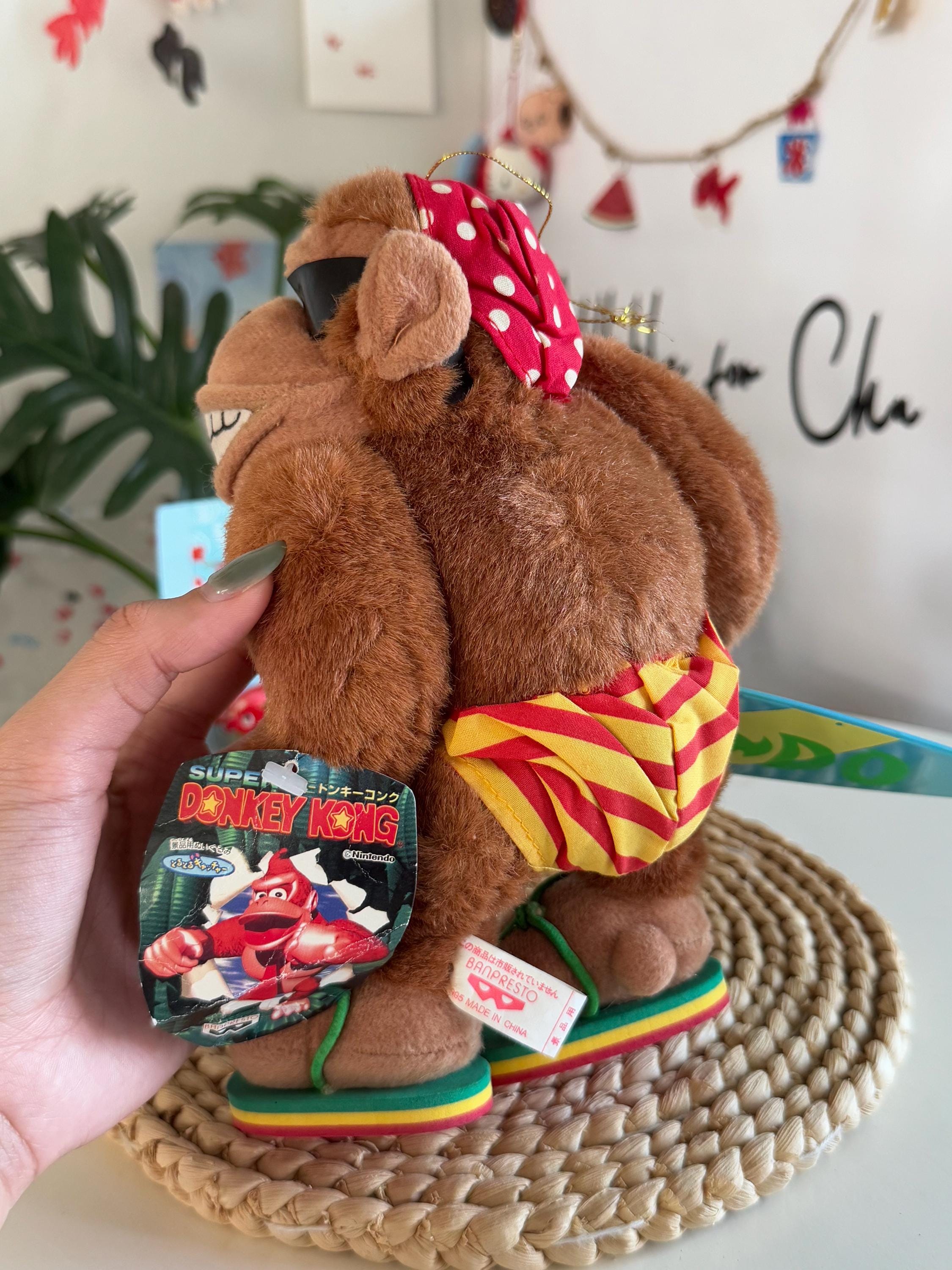レア ドンキーコング ファンキーコング 1995 バンプレスト ぬいぐるみ