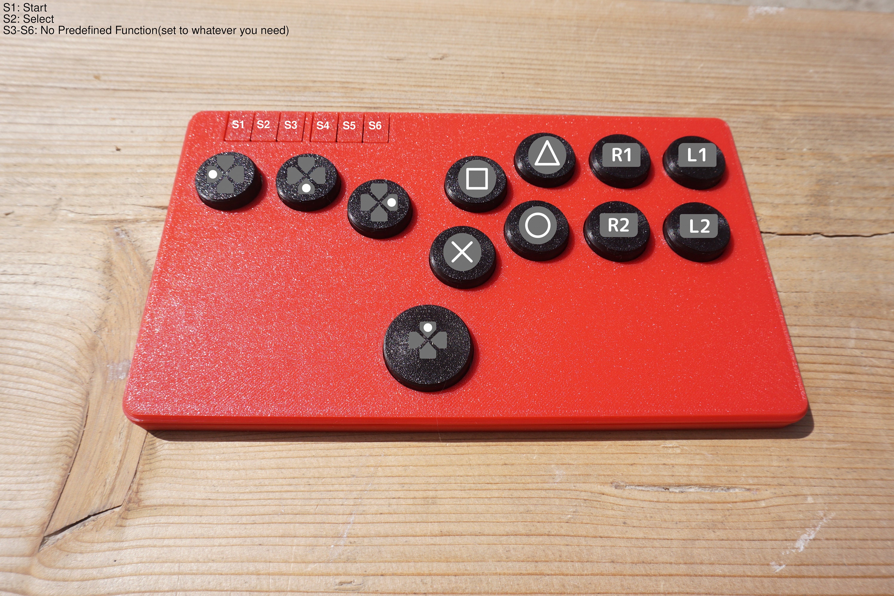 Flatbox Hitbox Style Arcade Fighting Controller: Low Latency, Low