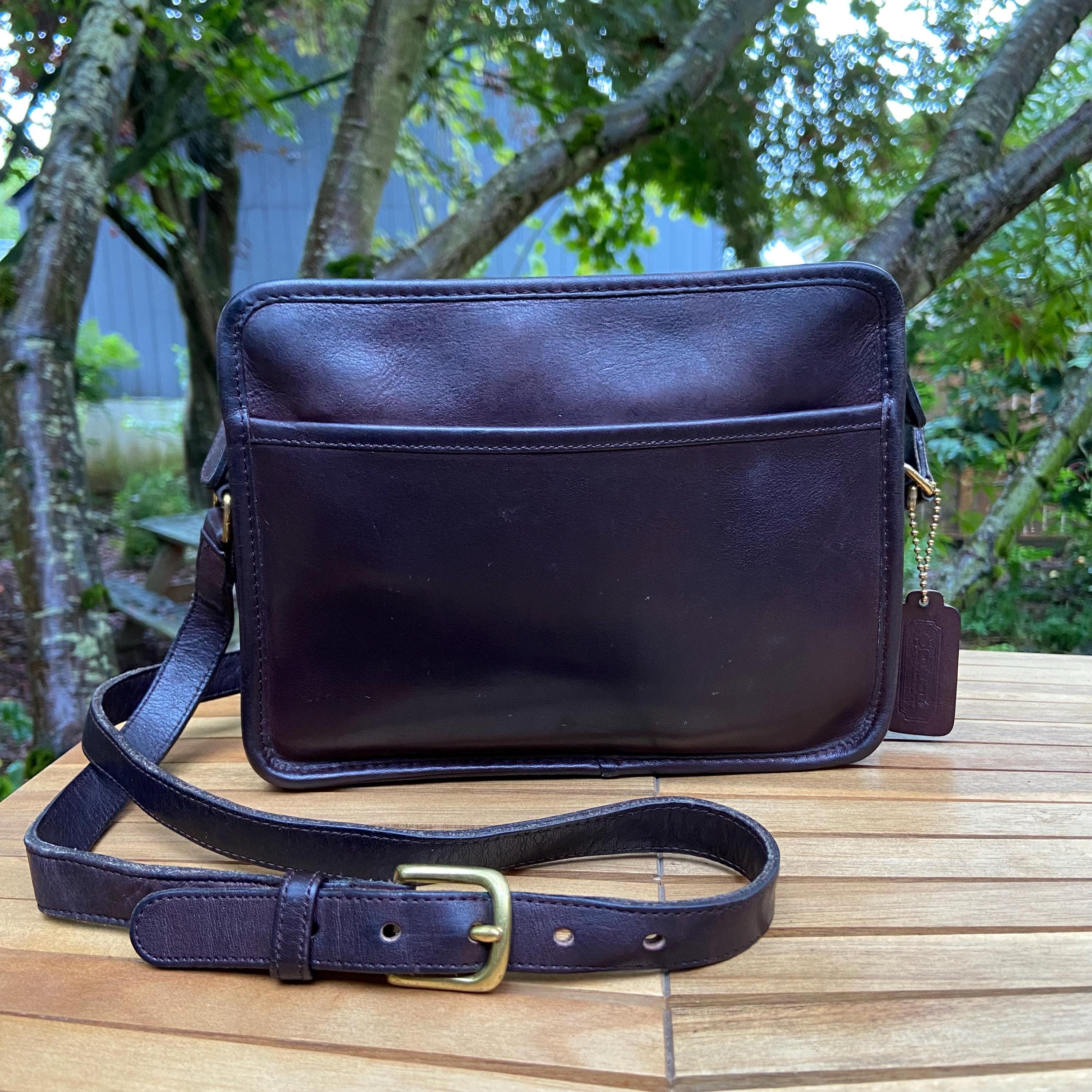 Vintage Coach Leather Bag - Etsy Canada