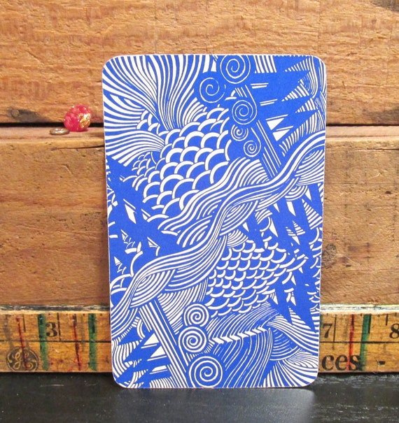 Aquarian TAROT the Fool Blue Back Cards 1970 AQ78 Palladini Art