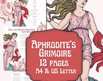 アフロディーテオラクルカード：愛の魔法の女神デッキ（PDF） - Etsy 日本