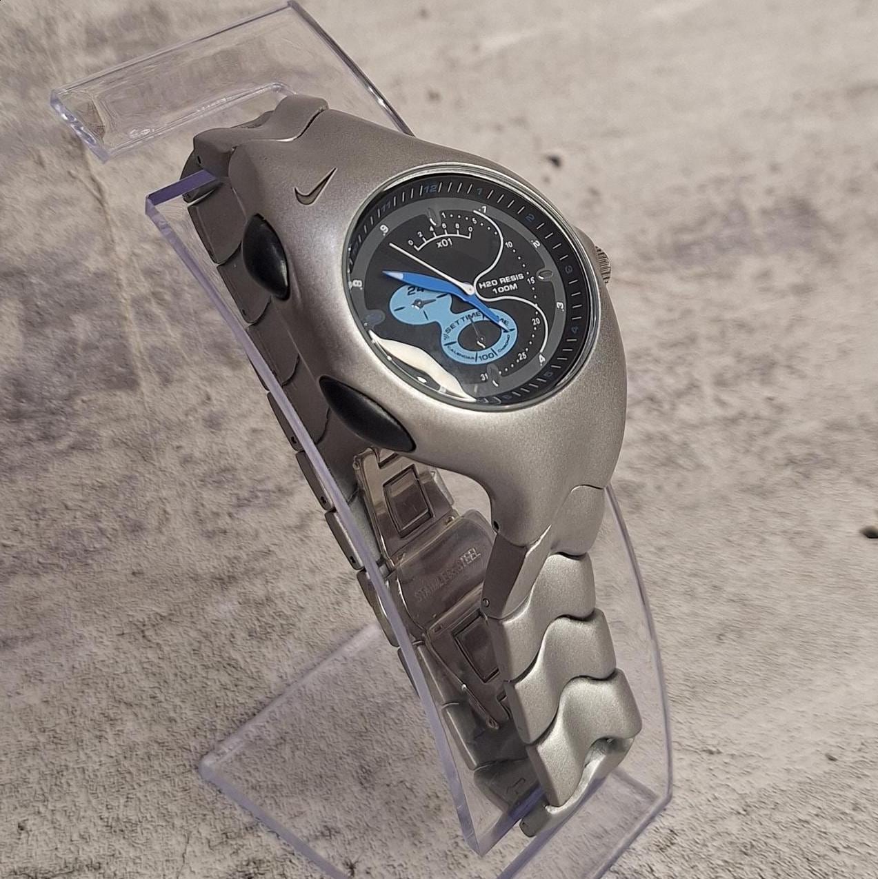 Rare Nike Triax Watch – Retro Futuristic Design, Asymmetrical Case